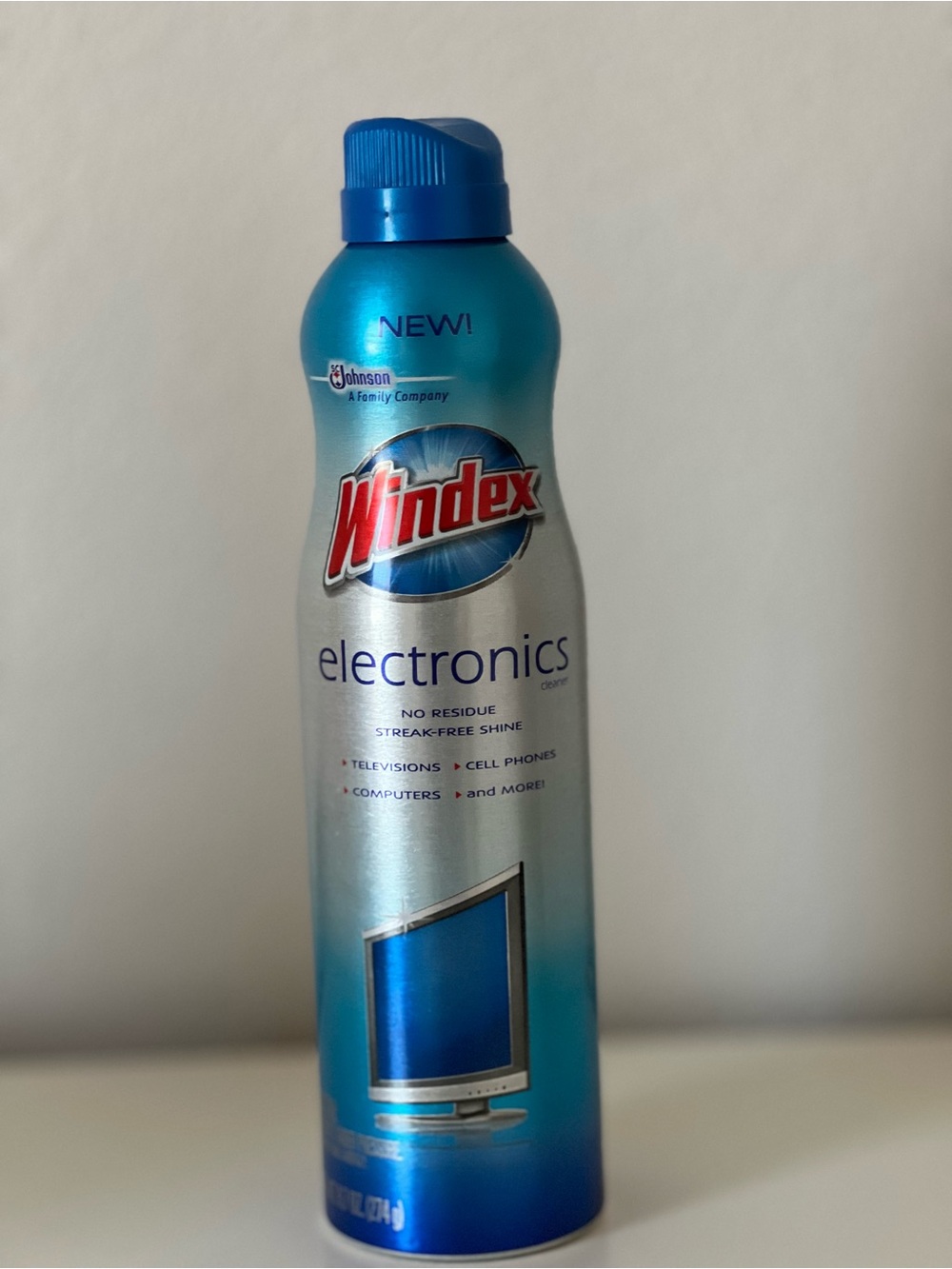 Windex Electronics Cleaner 9.7 oz Aerosol New Old Stock S.C. Johnson